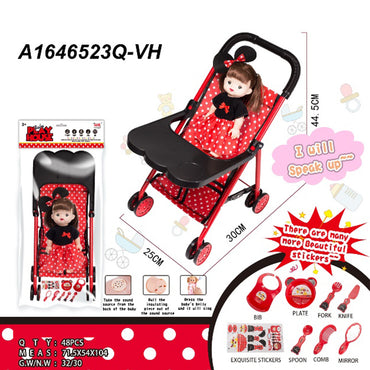 Barbie Beauty Doll Stroller - The Ultimate Playtime Accessory