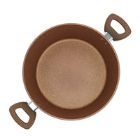 (net) Stewpot Granite Non Stick Stone 19x19x8 cm