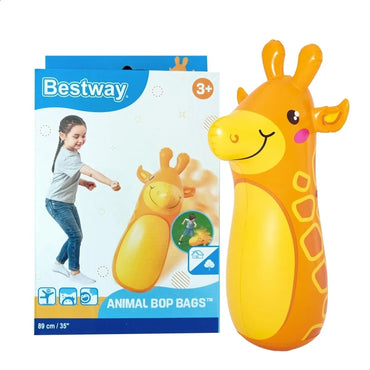 (Net)Bestway Animal Bop Bags Inflatable Tumbler Toy