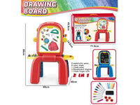 (Net) Magnetic Double Side Magical Drawing Boards Toys
