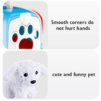 Pet house basket other education soft stuffed and plush toys for kid