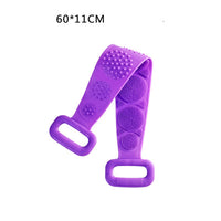 Body Silicone Brush Scrub Body Exfoliating Back Sponge