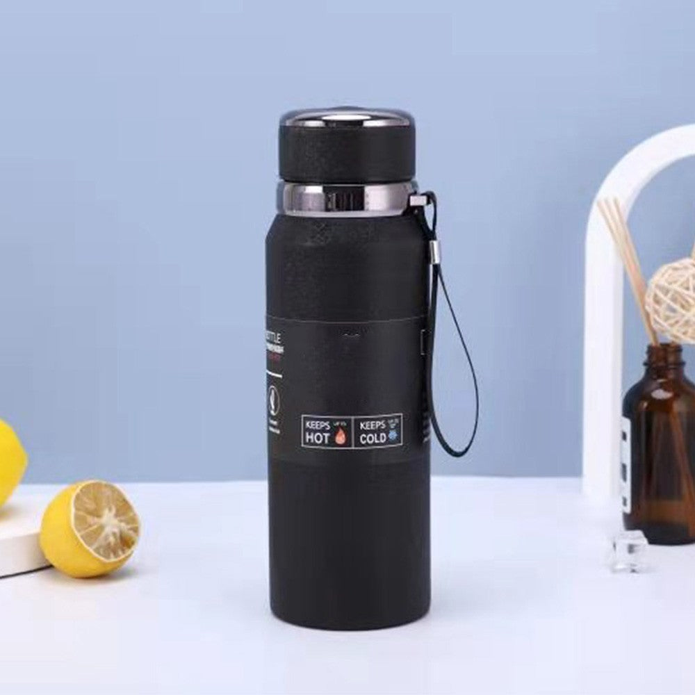 Stainless Steel Thermos Bottle - Lemon