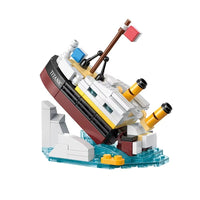 Cruise Boat Model Ship Plastic Building Block