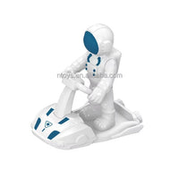 Space Track On The Wall With Suction Cup Set With Space Shuttle