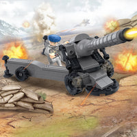 COGO Creative Tank Building Blocks Set - 877-Piece War Assembling Toy