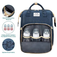 (Net) Multi-Functional Diaper Bag Backpack Travel Baby Nursing Bag Large Capacity Mommy Bag