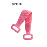 Body Silicone Brush Scrub Body Exfoliating Back Sponge
