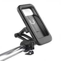 360 All Inclusive Waterproof Case Bicycle Phone Holder Adjustable Bike Handlebar Metal Case Cover Holder