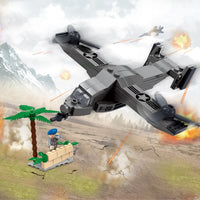 COGO Creative Tank Building Blocks Set - 877-Piece War Assembling Toy