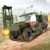 COGO Creative Tank Building Blocks Set - 877-Piece War Assembling Toy