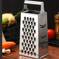 Grater 4 Side Food Vegetable Grater Stainless Steel Kitchen Cheese Grater Slicer / AH19135 / 990427