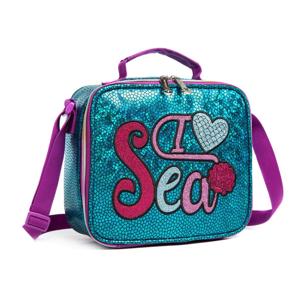 Justice mermaid rolling backpack hotsell