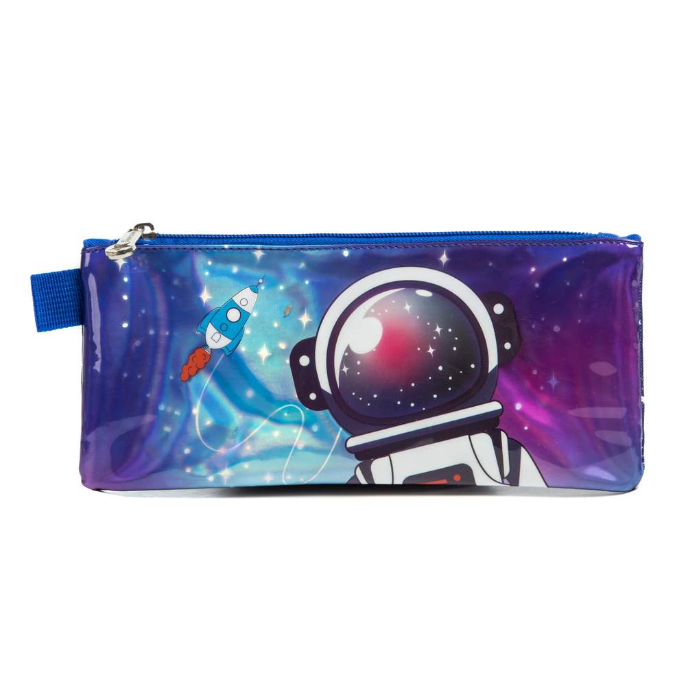 (NET) Astronaut School Backpack With Insulated Lunch Box And Pencil Case Set Of 3 Pcs