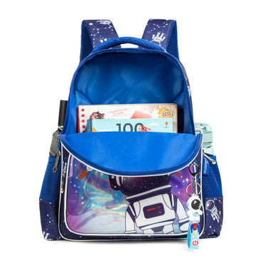 (NET) Astronaut School Backpack With Insulated Lunch Box And Pencil Case Set Of 3 Pcs