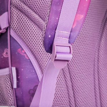 (NET) Unicorn Backpack School Bag With Insulated Lunch Box & Pencil Bag