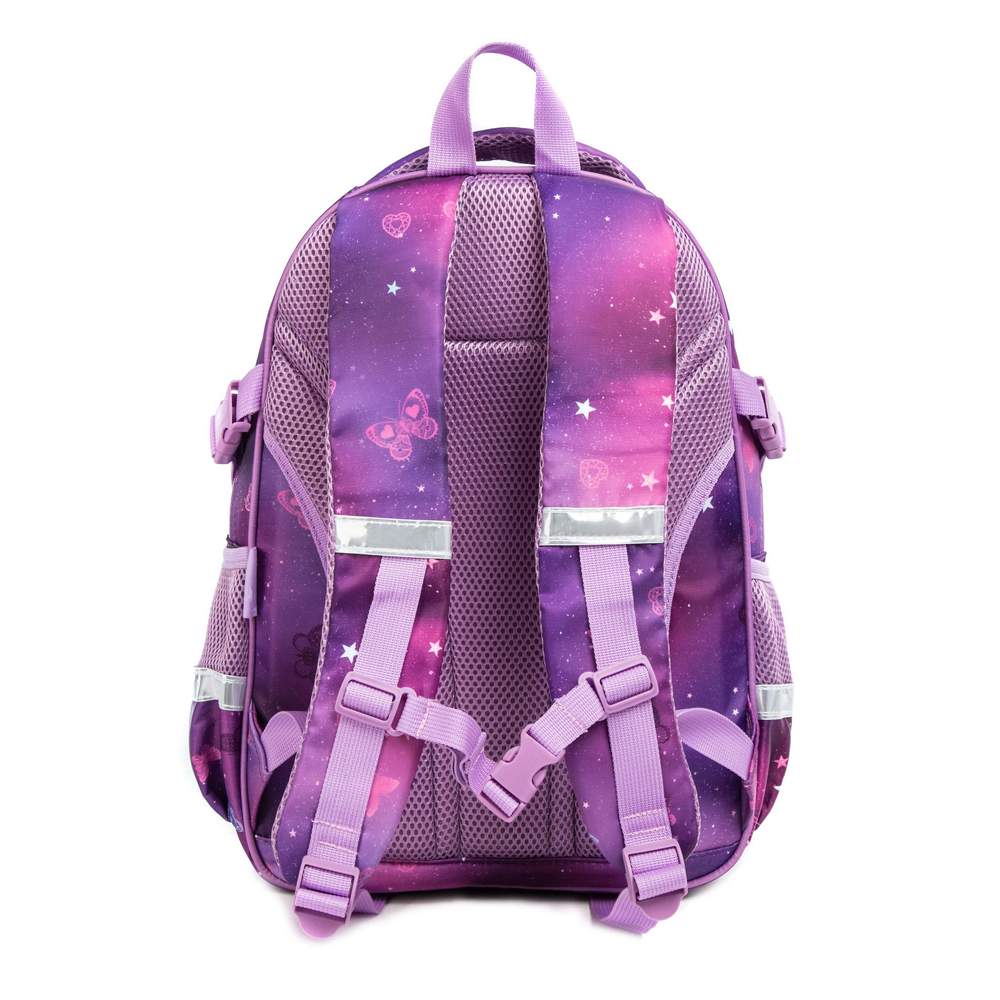 (NET) Unicorn Backpack School Bag With Insulated Lunch Box & Pencil Bag