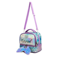 (NET) MOHCO Kids Lunch Bag Insulated Bento Cooler Bag Two compartments Cooler for Boys and Girls with Adjustable Strap Travel Lunch Tote / 11802