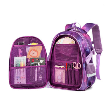 (NET) Unicorn Backpack School Bag With Insulated Lunch Box & Pencil Bag