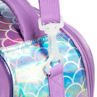 (NET) MOHCO Kids Lunch Bag Insulated Bento Cooler Bag Two compartments Cooler for Boys and Girls with Adjustable Strap Travel Lunch Tote / 11802