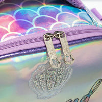 (NET) MOHCO Kids Lunch Bag Insulated Bento Cooler Bag Two compartments Cooler for Boys and Girls with Adjustable Strap Travel Lunch Tote / 11802