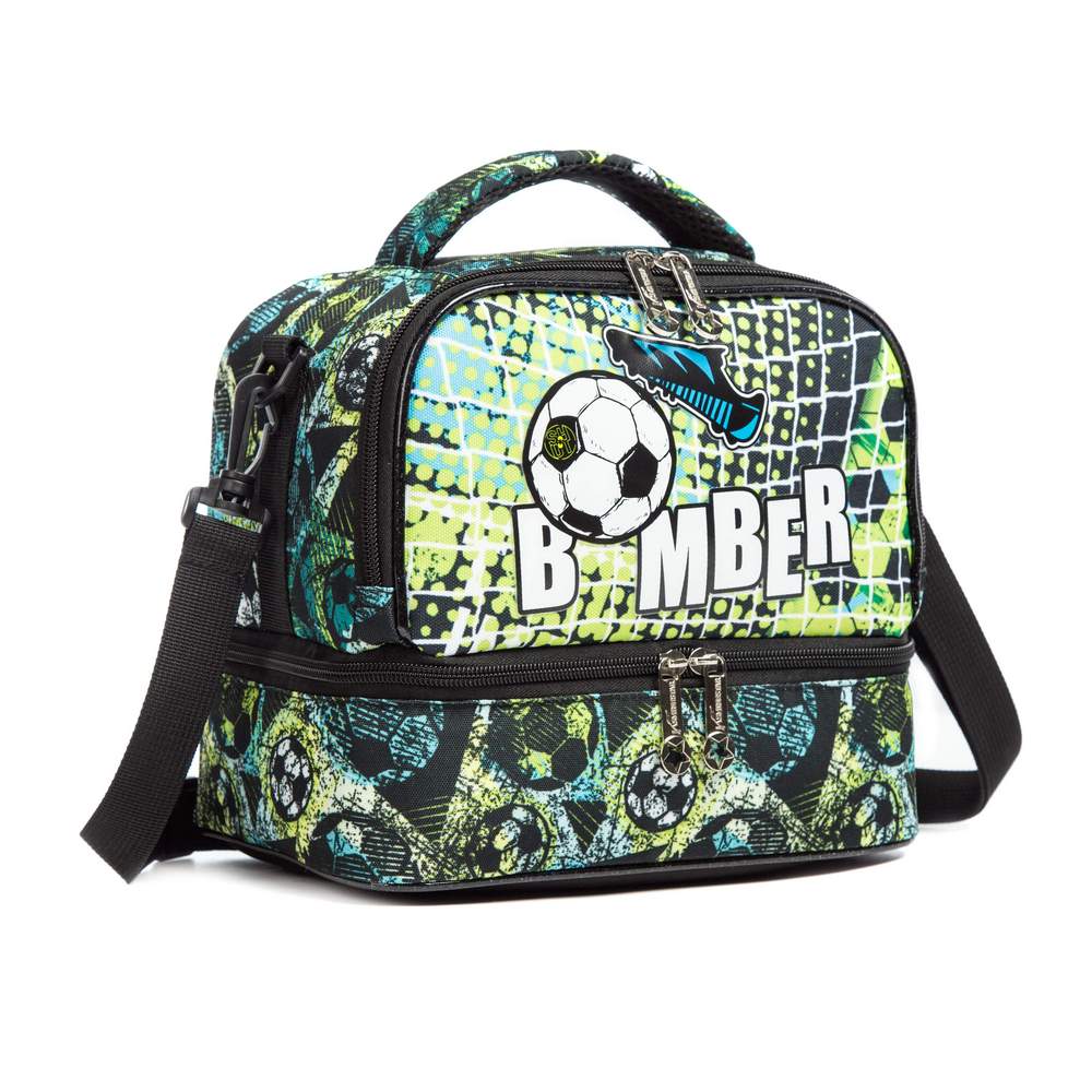 (NET) Football Lunch Bag