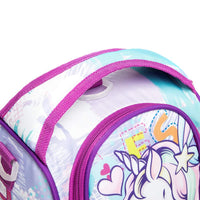 (NET) Kids Lunch Bag Insulated Cooler Bento Bag With Two Compartments School Travel Lunch Tote / 20230319A