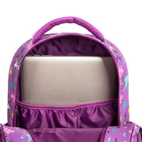 (NET) School Backpack Girls Sequin Backpack With Lunch Box Set Of 3 pcs / 1049-3