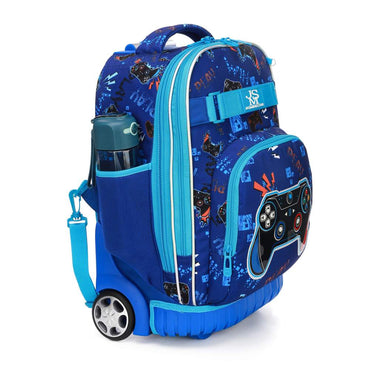 (NET) Rolltop backpack, school lunch box for kids