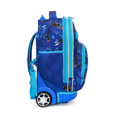 (NET) Rolltop backpack, school lunch box for kids