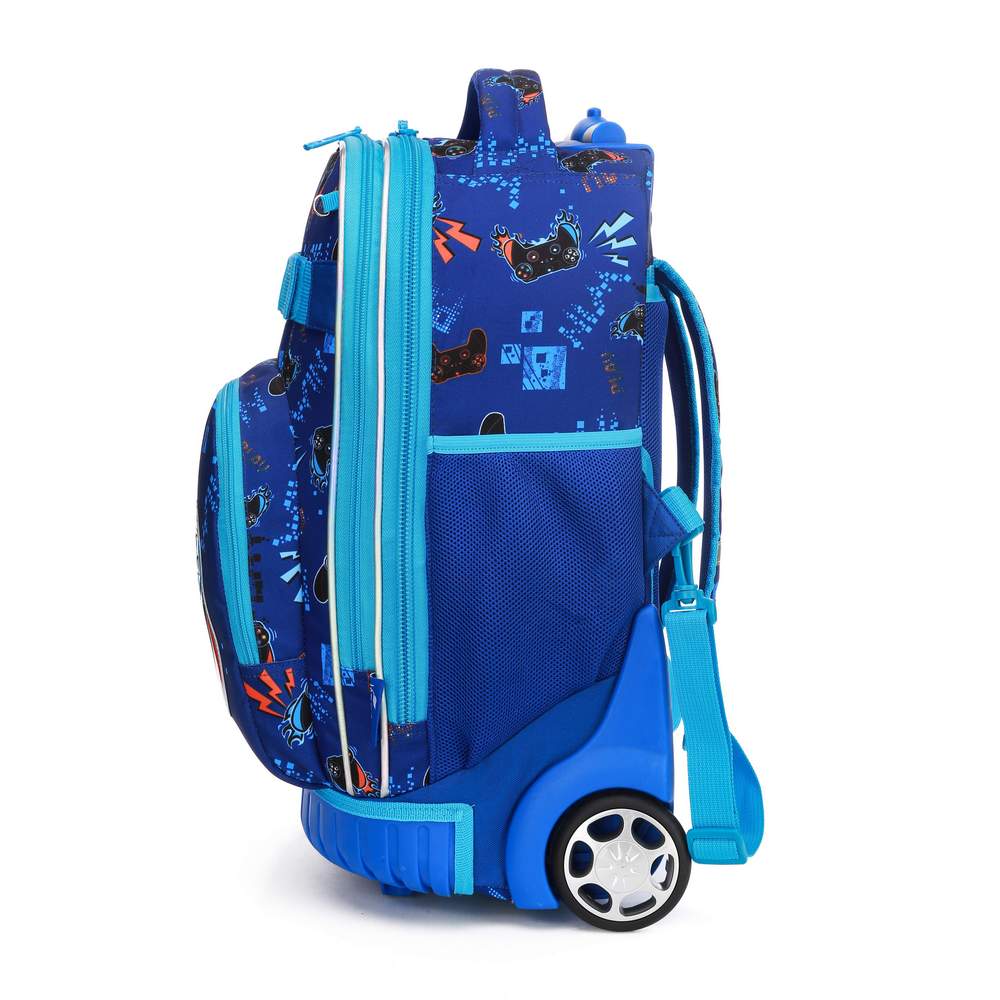 (NET) Rolltop backpack, school lunch box for kids