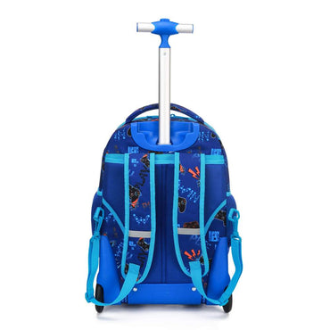 (NET) Rolltop backpack, school lunch box for kids