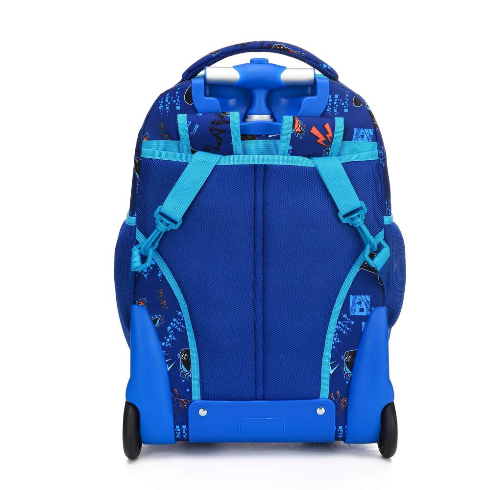 (NET) Rolltop backpack, school lunch box for kids