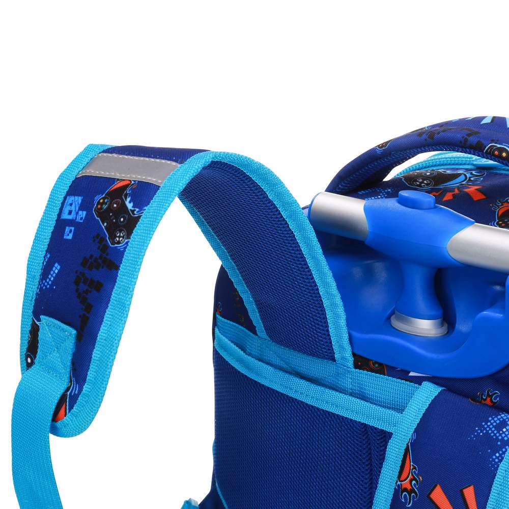 (NET) Rolltop backpack, school lunch box for kids