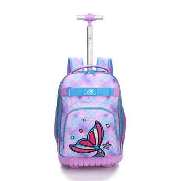 (NET) Rolltop Backpack School Lunch Box For Kids