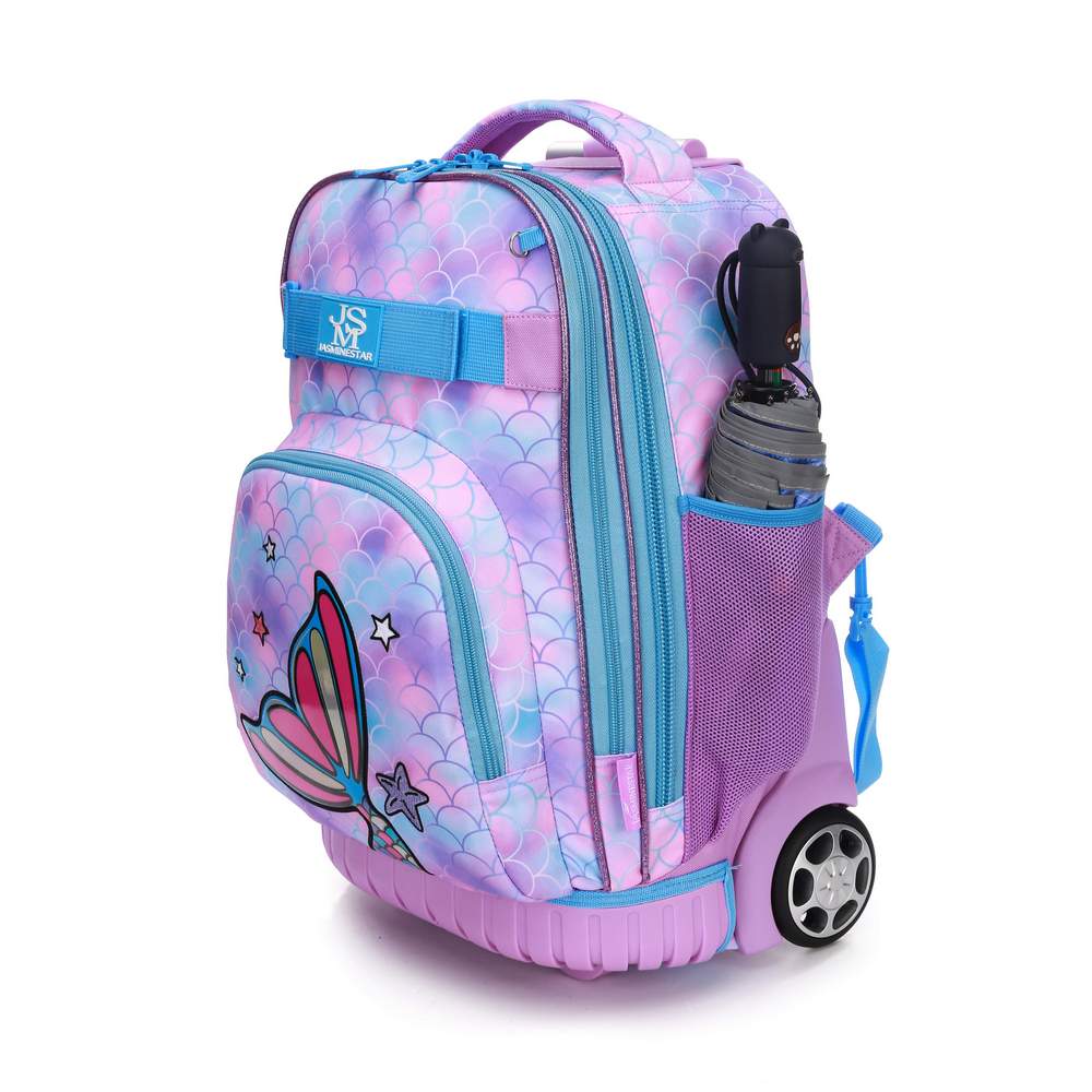 (NET) Rolltop Backpack School Lunch Box For Kids