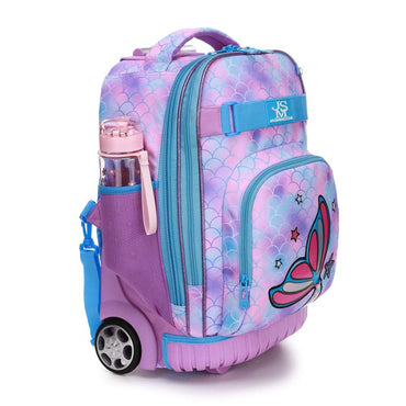 (NET) Rolltop Backpack School Lunch Box For Kids