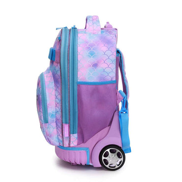 (NET) Rolltop Backpack School Lunch Box For Kids