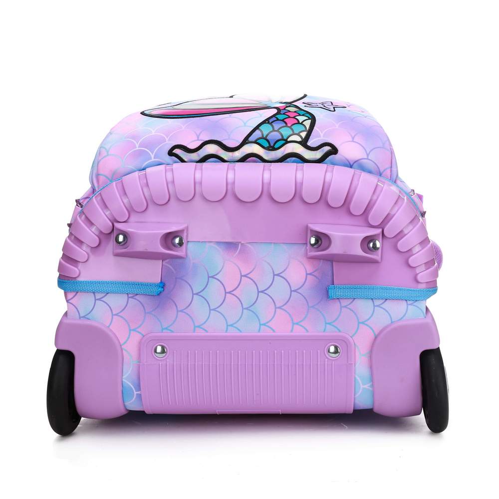 (NET) Rolltop Backpack School Lunch Box For Kids