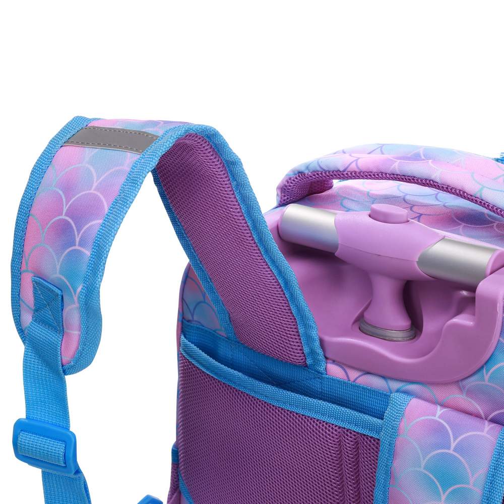 (NET) Rolltop Backpack School Lunch Box For Kids