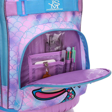 (NET) Rolltop Backpack School Lunch Box For Kids