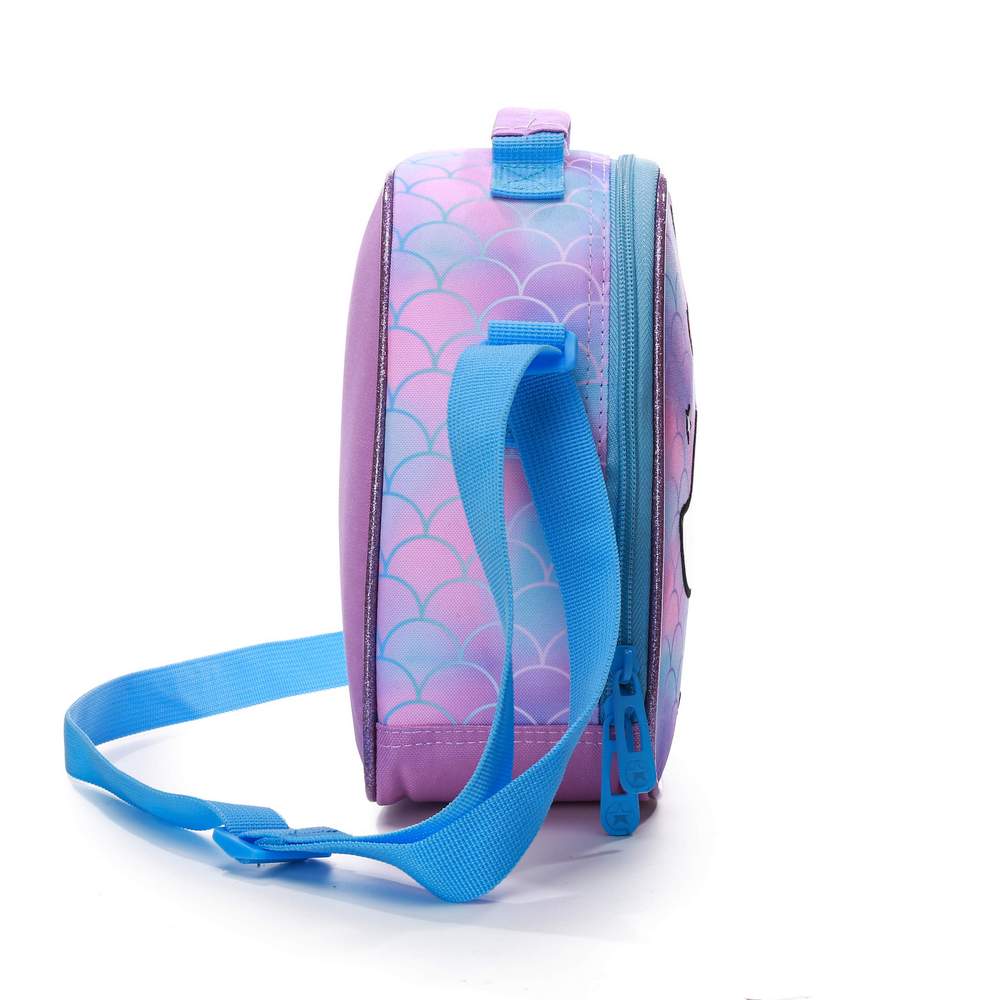 (NET) Rolltop Backpack School Lunch Box For Kids