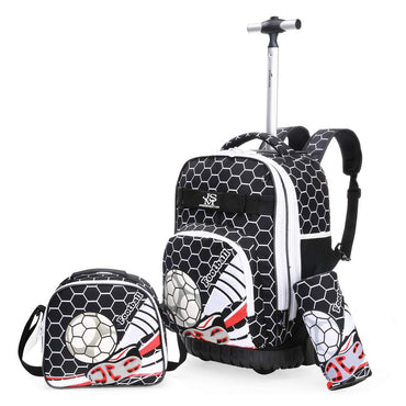 (NET)Rolltop backpack, school lunch box for kids