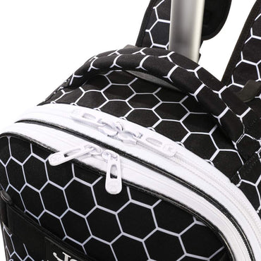 (NET)Rolltop backpack, school lunch box for kids