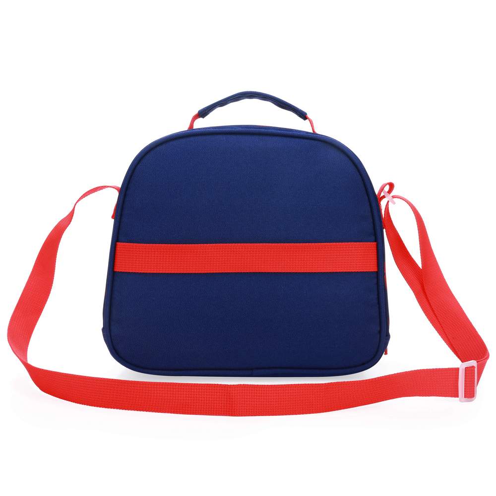 (NET) 3 in 1 Spiderman Cartoon Trolley School Bag With Back Pack