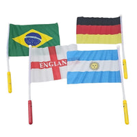 World Cup National Team Flag With light