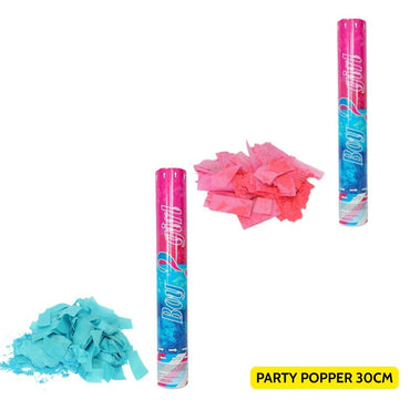 Confetti Launcher Tube for Baby Boy/Girl Reveal