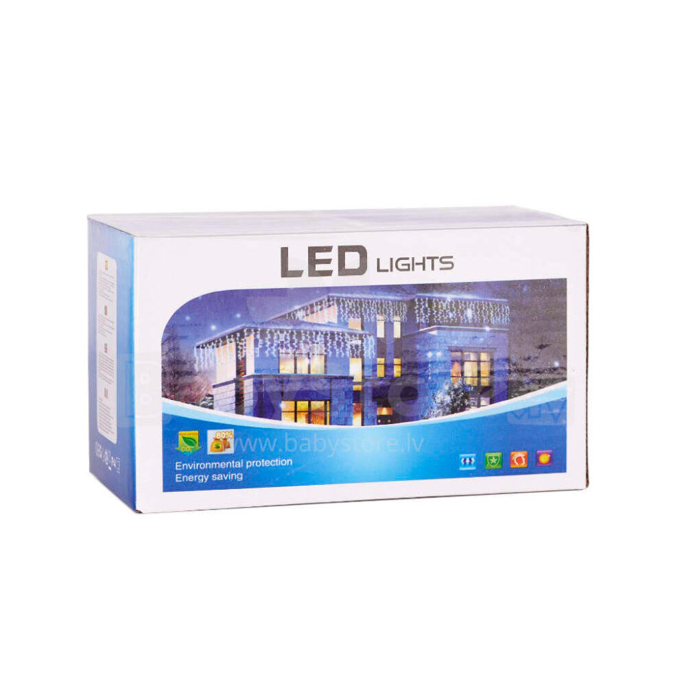 Vertical Led 9 M 300 Warm Lights