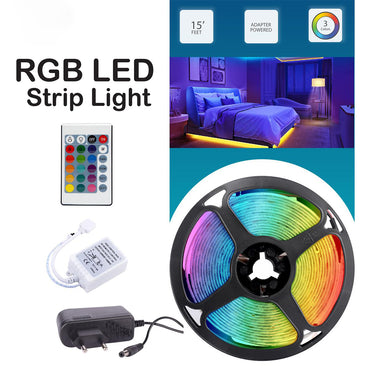 LED Strip Light Multicolor 5M With Remote