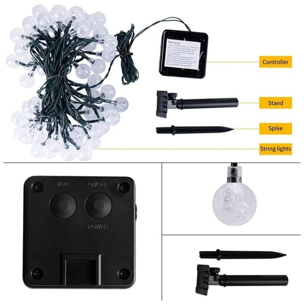 Solar Led 5 M 50 Warm Lights